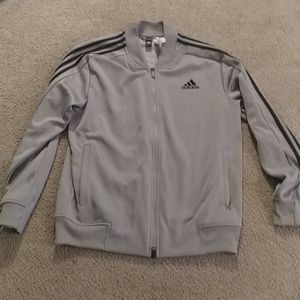 Gray Adidas jacket